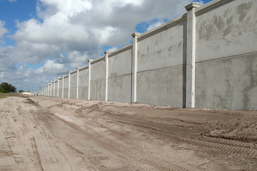 Precast Concrete Fences